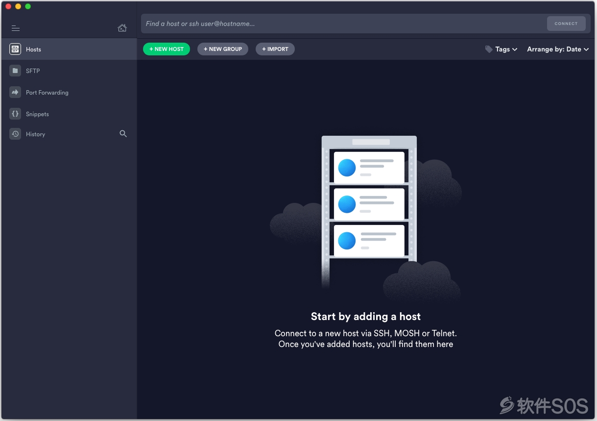 Termius for Mac v5.9.2 跨平台SSH客户端 安装教程详解