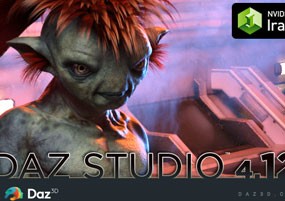 DAZ Studio for Mac v4.12.0.86 英文版 动画制作 安装激活详解