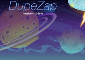 DupeZap for Mac v4.1.0 英文版 重复文件查找工具 安装教程详解