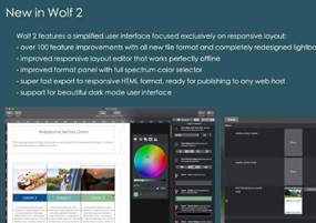 Wolf Responsive Form Maker for Mac v2.37.1 英文版 托放式网页设计工具 安装教程详解