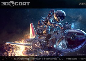 3D Coat for Mac v4.8.32 游戏模型雕刻 安装激活详解