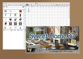 Sweet Home 3D for Mac v6.2.1 家装辅助设计软件 直装版