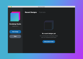 Bootstrap Studio for Mac v5.2.1 响应式网页设计工具 直装版