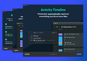 Timemator for Mac v2.6 优秀的时间追踪记录 直装版