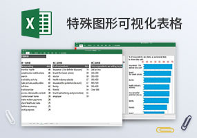 Excel图表：55份漏斗面积柱状图，特殊图形可视化图表