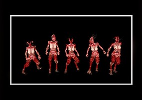 C4D模型：恐怖冒险游戏《痛苦地狱 AGONY》人物怪兽模型