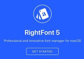 RightFont 5 Mac for v5.8.1 英文版 字体管理 安装教程详解