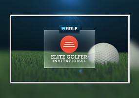 AE模板：体育运动高尔夫体育比赛得分片头动画模板