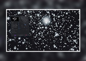 PR预设：下雪自动生成雪花动画制作PR工具包+AE模板