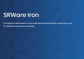基于Chromium源代码开发的开源浏览器：SRWare Iron