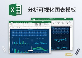 Excel模板：40个工作进度产品库存分析可视化图表模板