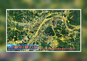 AE模板：地图新闻信息报道肺炎疫情病毒传播AE模板