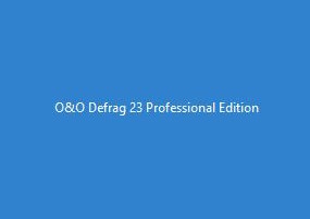 磁盘碎片整理：O&O Defrag Professional 23.0.3569 英文便携版