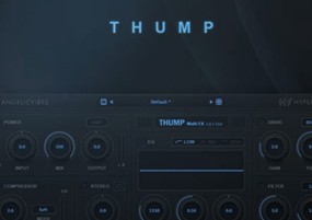 AngelicVibes Thump for Mac v1.0.1 低音打击效果器 安装教程详解