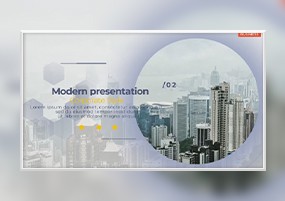 AE模板：企业介绍产品商务宣传细节展示片头动画