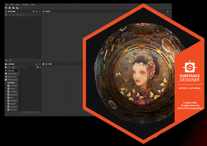 Substance Designer 10 v10.1.1.3475三维贴图材质 安装激活详解