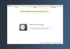 Minitube for Mac v3.6.2 Youtube客户端 直装版