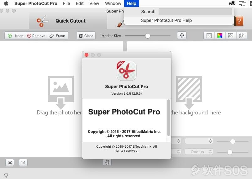 Super PhotoCut Pro for Mac v2.6.5安装教程详解