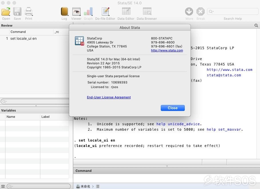 Stata for Mac 14.0 安装激活详解