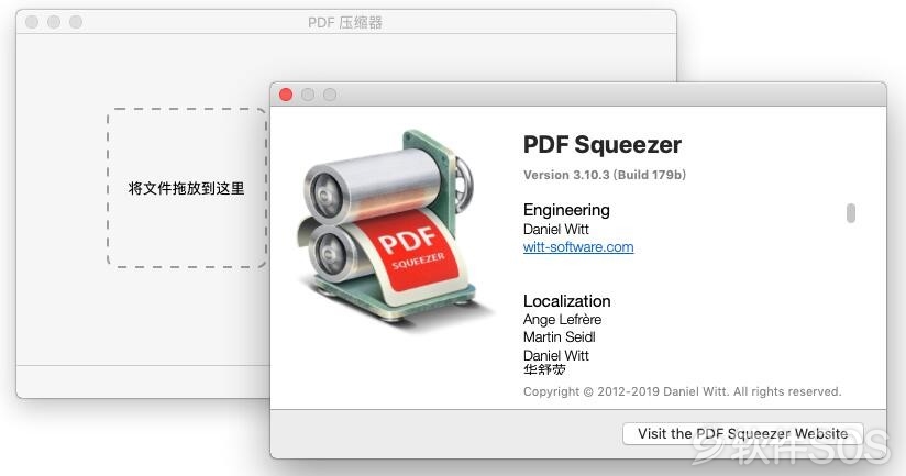 PDF Squeezer for Mac v4.0.1 PDF文件压缩 安装教程详解