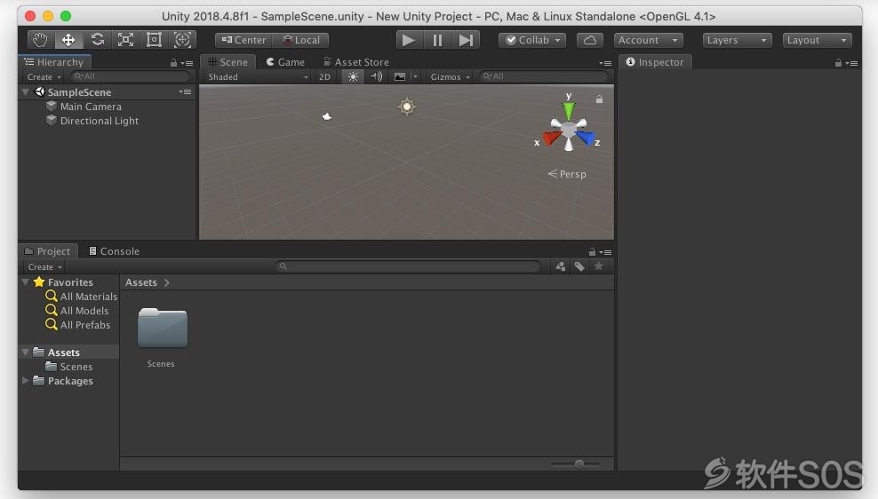 Unity Pro 2018 for Mac v2018.4.28f1 游戏开发 激活版