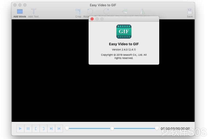 Easy Video to GIF for Mac v2.4.0 英文版 视频转GIF工具 安装教程详解