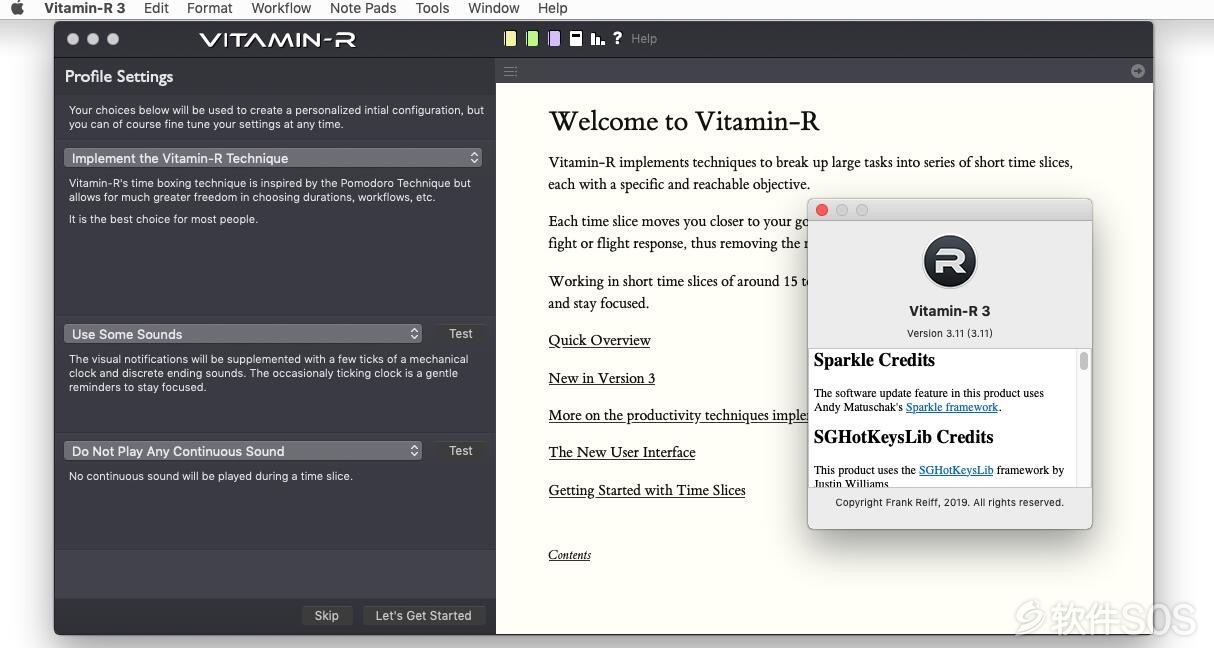 Vitamin-R 3 for Mac v3.16 GTD任务管理效率工具 安装激活详解
