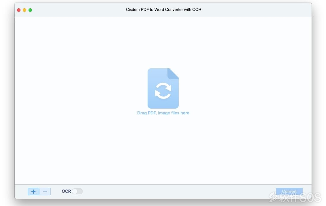 Cisdem PDF Word OCR for Mac v7.0.0 英文版 带Word的OCR识别转换 安装教程详解