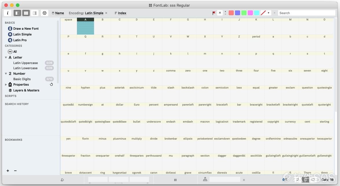 FontLab 7 for Mac v7.1.3 字体设计及开发工具 直装版