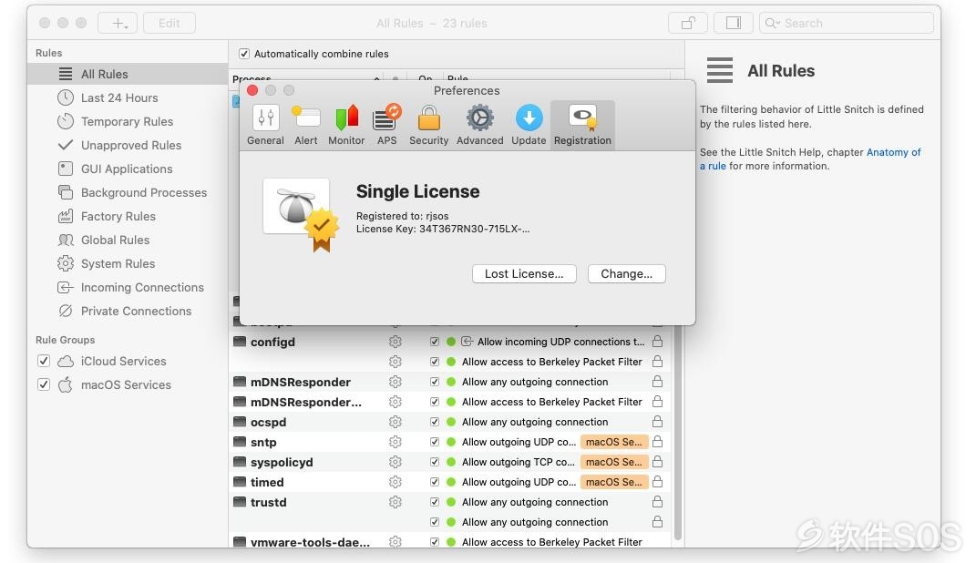 Little Snitch 4 for Mac v4.5 防火墙工具 安装激活详解