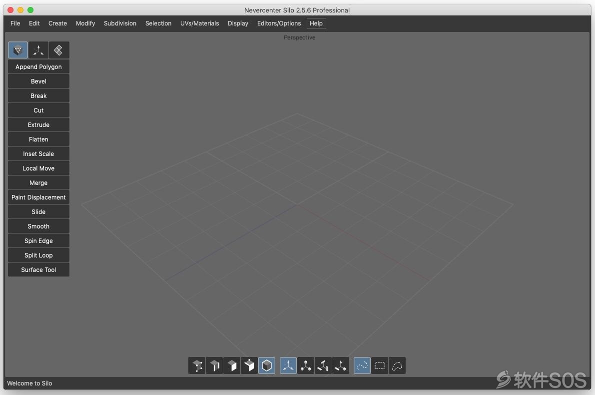 Nevercenter Silo 2 for Mac v2.5.6 3D建模 安装教程详解
