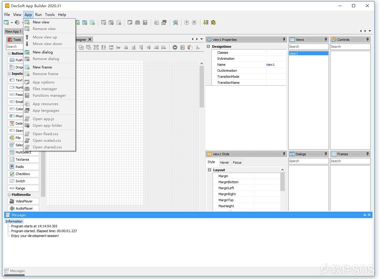Decsoft App Builder 2020.31 Web可视化开发工具 安装激活详解