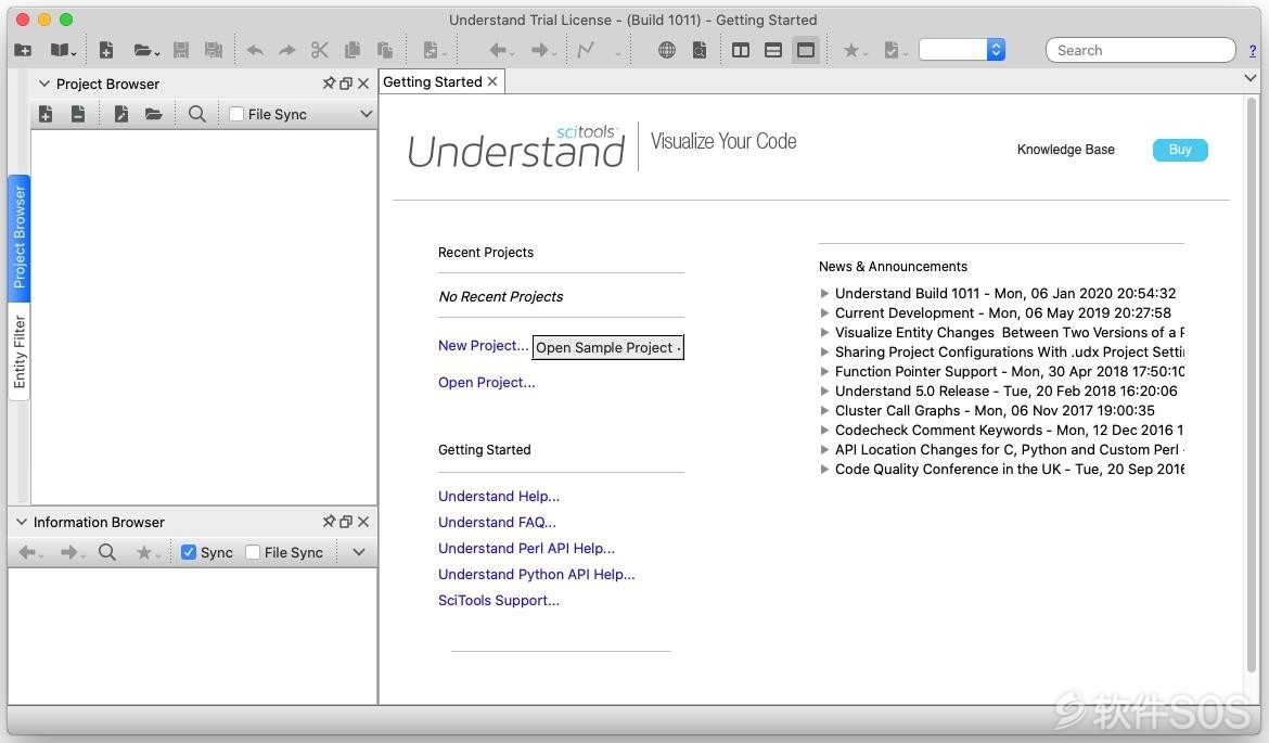 Understand for Mac v5.1 源代码审查工具 安装激活详解