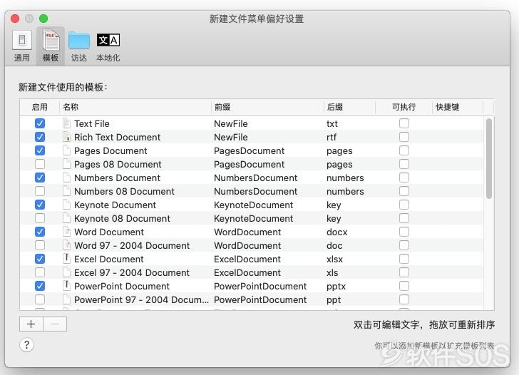 New File Menu for Mac v1.4.3 新建文件菜单工具 安装教程详解