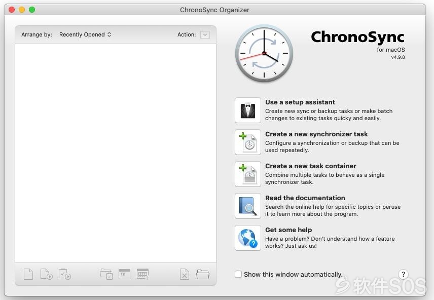 ChronoSync for Mac v4.9.8 文件数据同步备份工具 安装教程详解