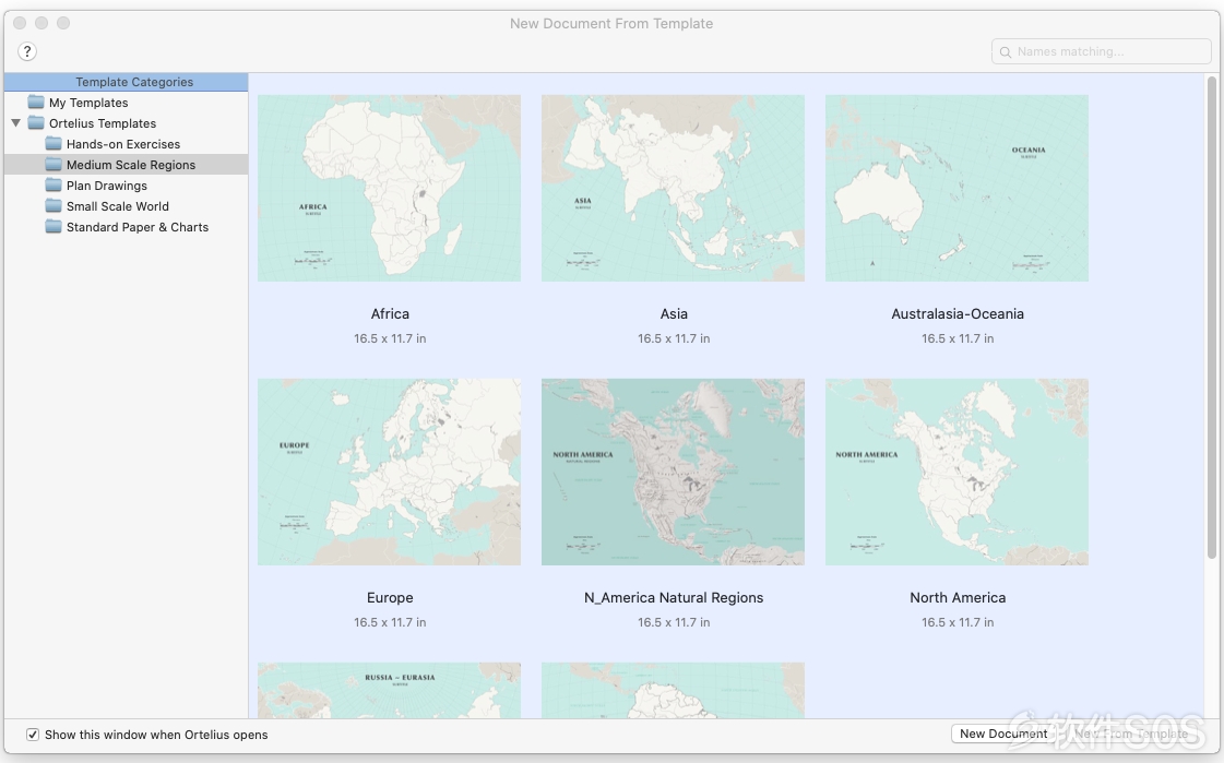 Ortelius 2 for Mac v2.2.3 地图绘制工具 安装教程详解