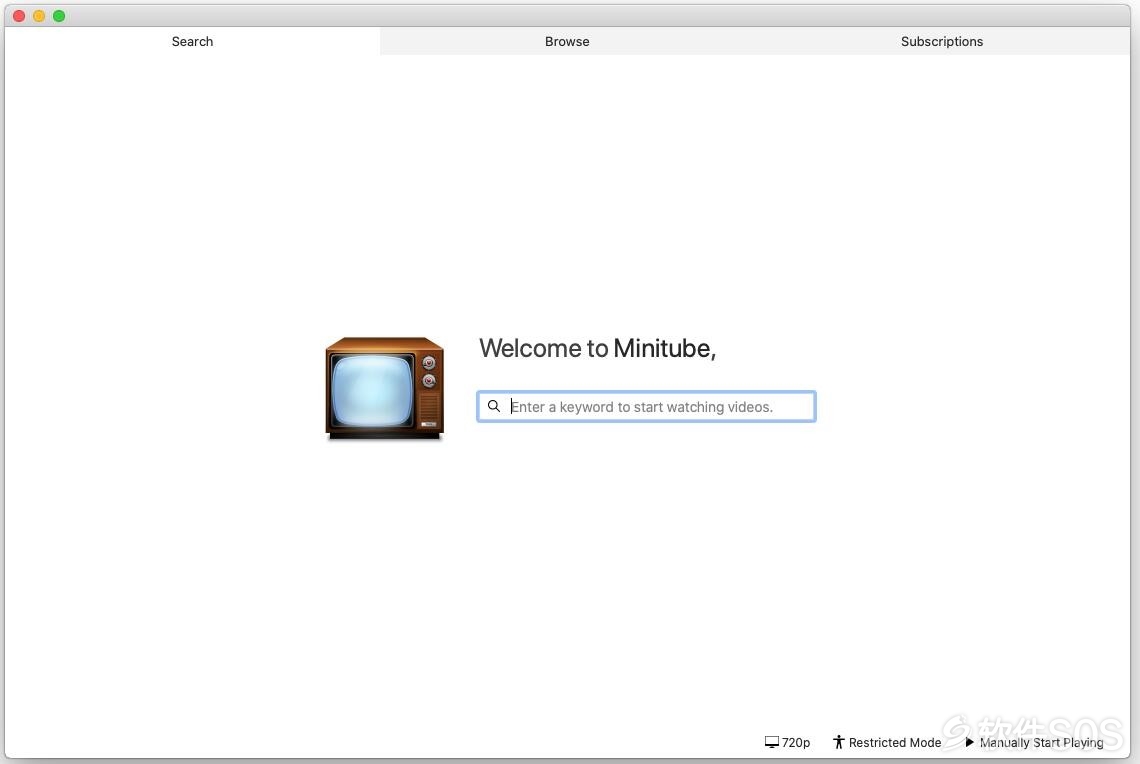 Minitube for Mac v3.6.2 Youtube客户端 直装版