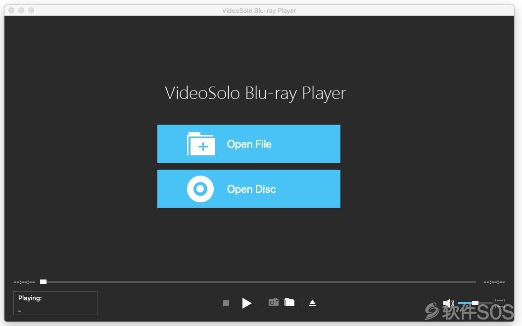 VideoSolo Blu ray Player for Mac v1.1.8  蓝光播放器  安装教程详解