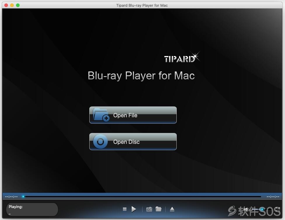 Tipard Blu-ray Player for Mac v6.2.10 高清蓝光播放器 安装教程详解