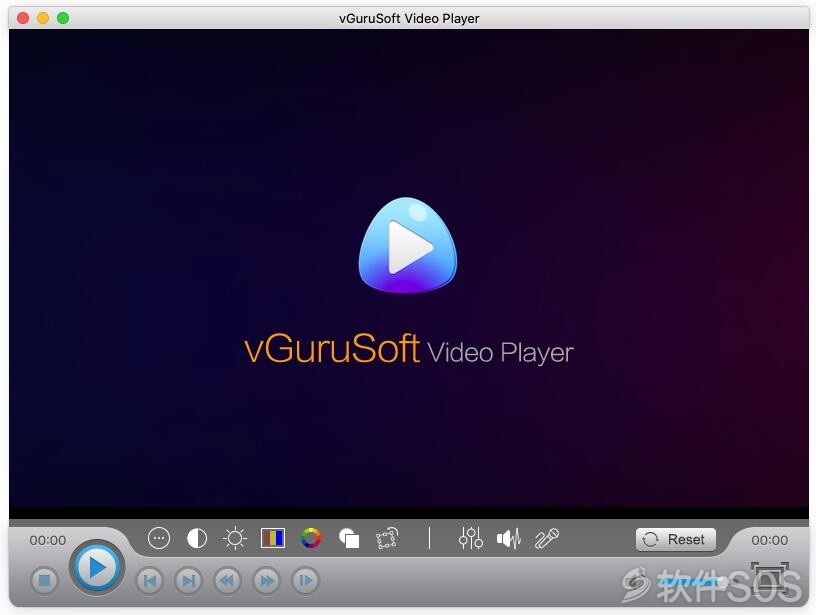 vGuruSoft Video Player for Mac v1.6.0 高清视频播放器 安装教程详解