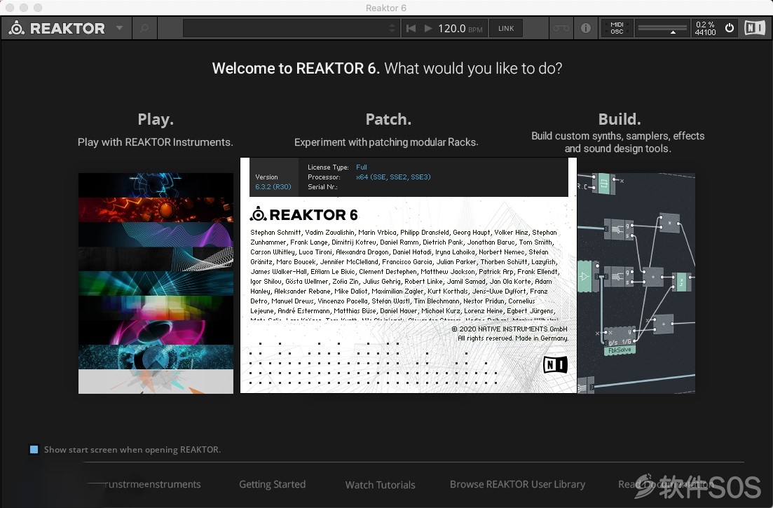 Native Instruments Reaktor 6 for Mac v6.3.2 音频合成器 安装激活详解