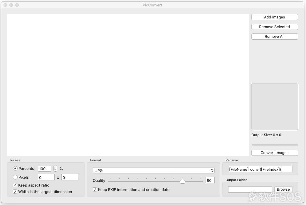 PicConvert for Mac v1.2 图像格式转换工具 安装激活详解