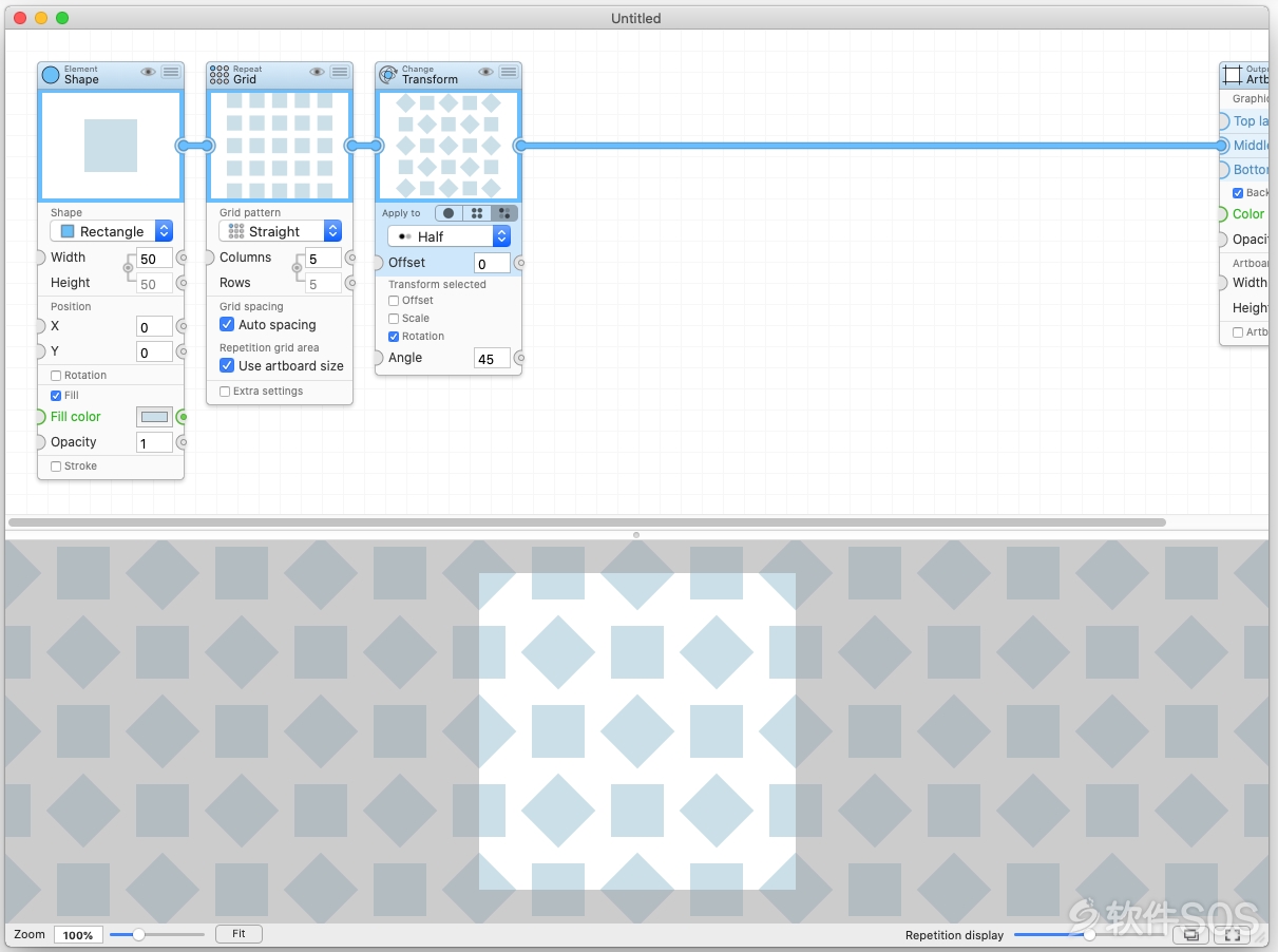 PatterNodes for Mac v2.3.5 创建图形模式 直装版
