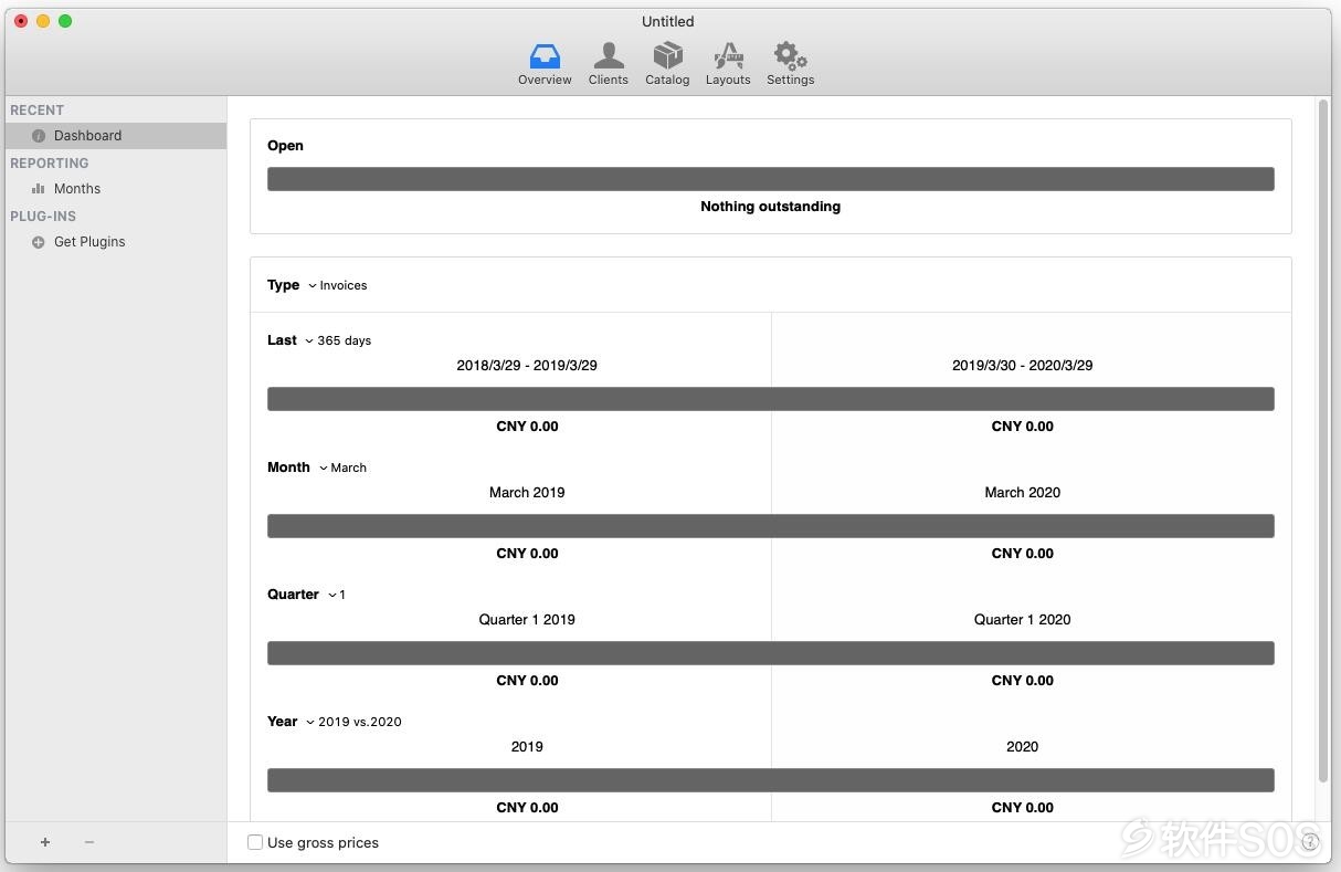 GrandTotal for Mac v6.1.8 财务应用处理 直装版