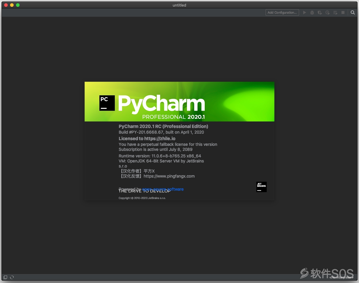 Pycharm 2020 for Mac v2020.1.1 Python编辑开发 注册版