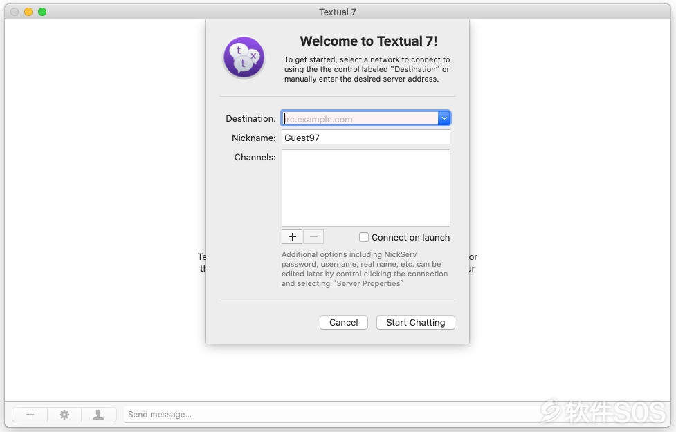 Textual 7 for Mac v7.1.6 IRC网络聊天客户端 安装教程详解