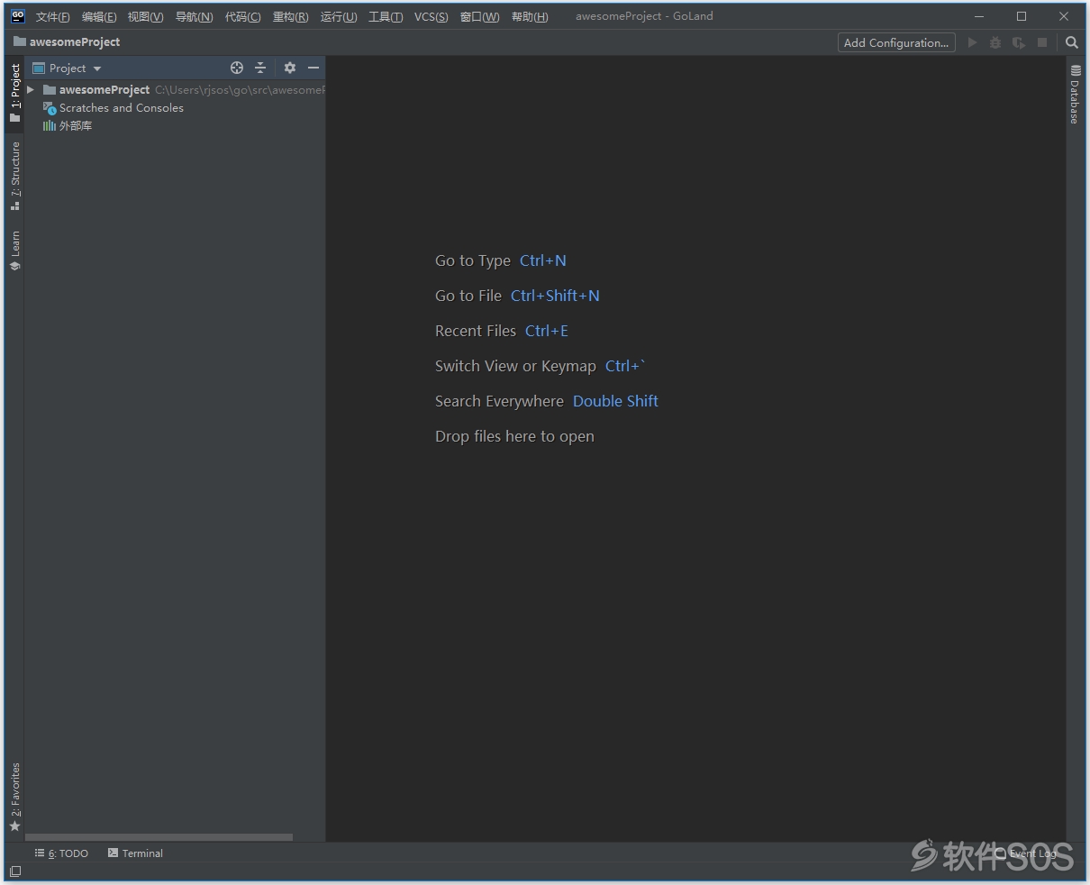 JetBrains GoLand 2020 v2020.1 Go语言商用IDE 安装激活详解