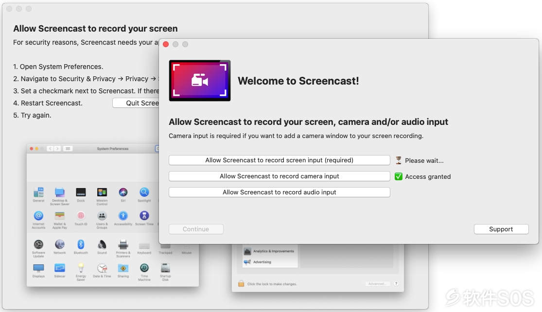 Screencast for Mac v1.91 屏幕录像工具 直装版