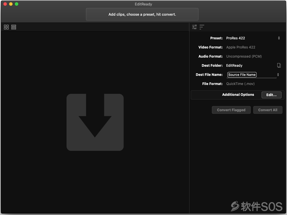 EditReady 2 for Mac v2.6.5 强大的视频转码器 直装版