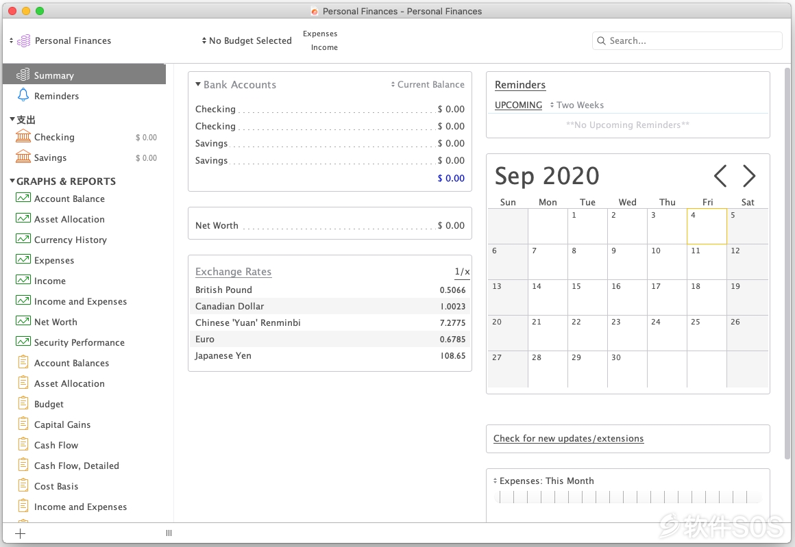 Moneydance for Mac v2020.1 全能个人财务管理 注册版